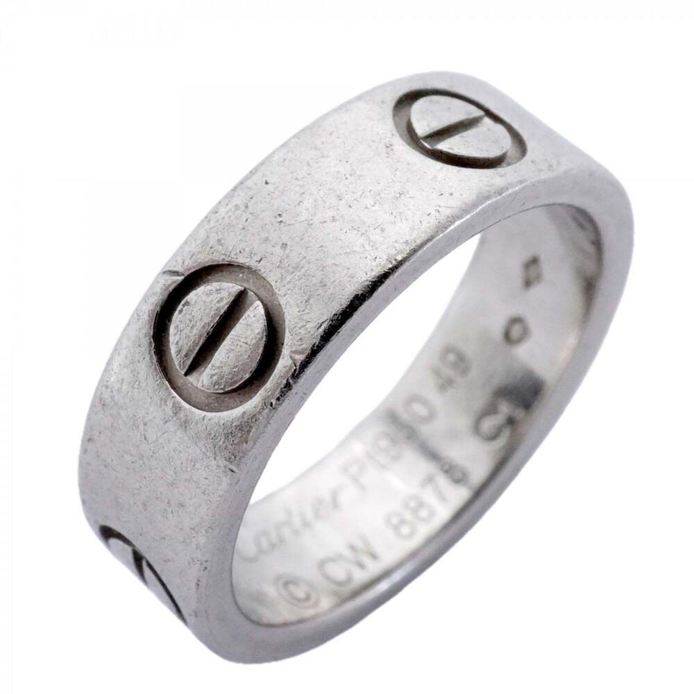 CARTIER Authentic Silver Love Ring